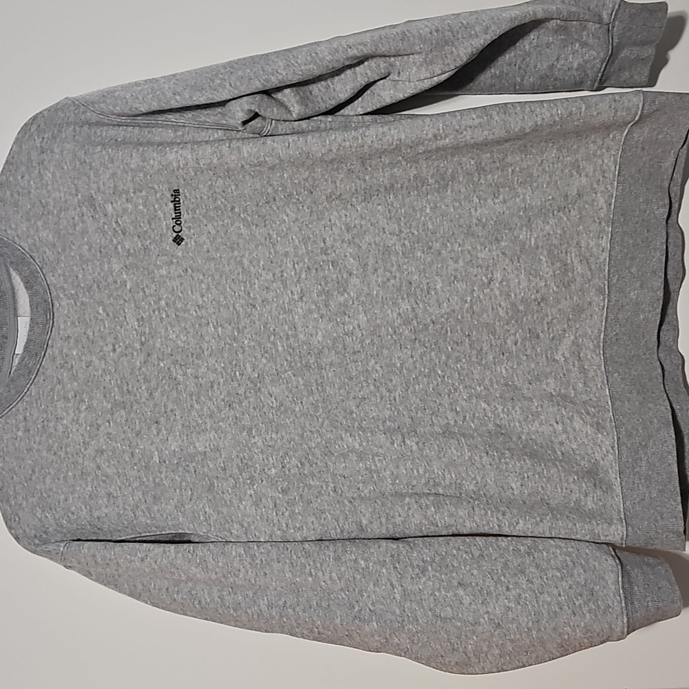 Columbia Men's Gray Sweatshirt Sz  Large Soft Comfortable